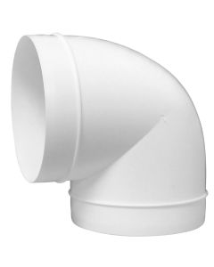 D150mm - 90° põlv plastikust