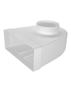 220x90mm - Ø100mm põlv plastikust