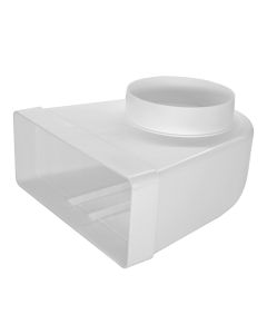 220x90mm - Ø125mm põlv plastikust