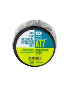 PVC-teippi 25mm x 33m musta