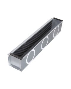 625 mm Ühenduskast kipsist õhujaotus ribale (3 pilu)