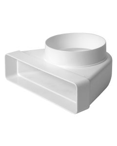 220x55mm - Ø100mm põlv plastikust