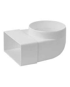 110x55mm - Ø100mm põlv plastikust