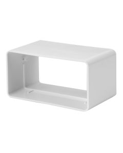 220x55mm lamekanalite ühendus plastikust