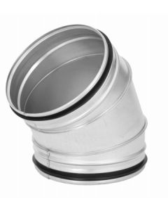 100mm Ventilatsioonikanali põlv 45°
