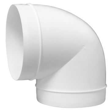 D150mm - 90° põlv plastikust