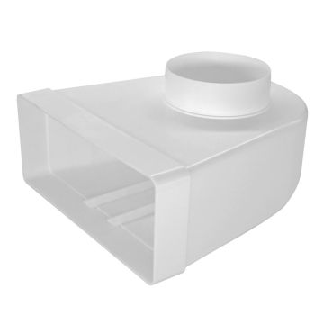 220x90mm - Ø100mm põlv plastikust