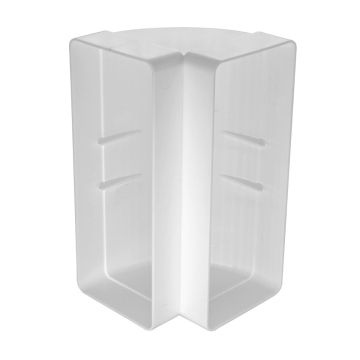 220x90mm - 90° põlv vertikaalne plastikust