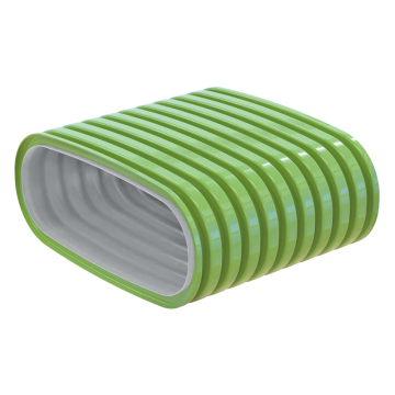 Painduv ventilatsioonitoru 117x52mm (20m)