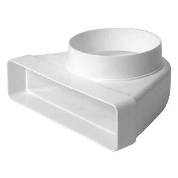 220x55mm - Ø100mm põlv plastikust