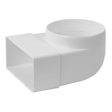 110x55mm - Ø100mm põlv plastikust