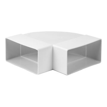 110x55mm - 90° põlv horisontaalne plastikust