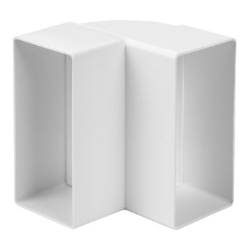 110x55mm - 90° põlv vertikaalne plastikust