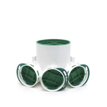 HDPEA Toruühendus LDL-P 125-75x3